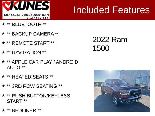 2022 RAM 1500 Big Horn/Lone Star