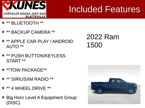 2022 RAM 1500 Big Horn/Lone Star