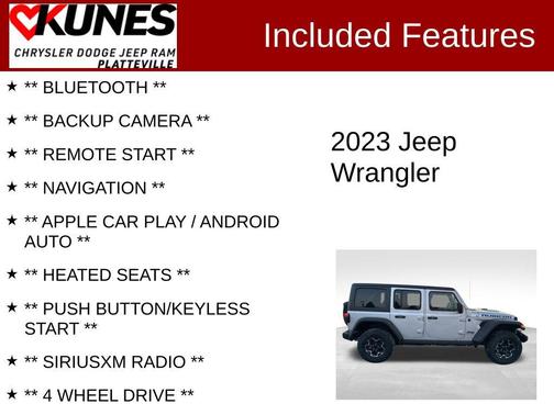 2023 Jeep Wrangler 4xe Rubicon