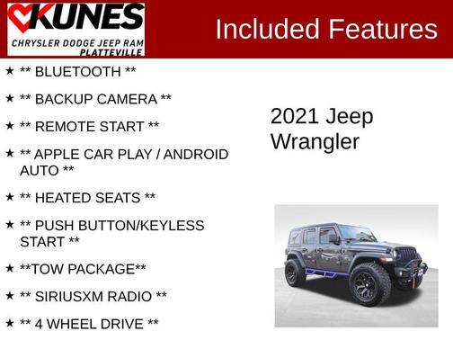 2021 Jeep Wrangler Unlimited Sport