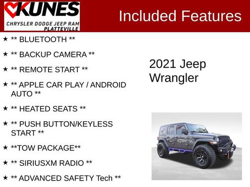 2021 Jeep Wrangler Unlimited Sport