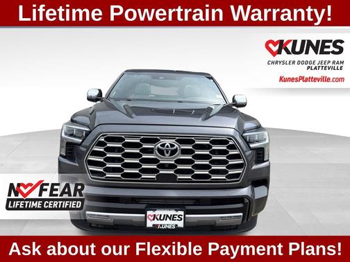 Magnetic Gray Metallic 2024 Toyota Sequoia Capstone