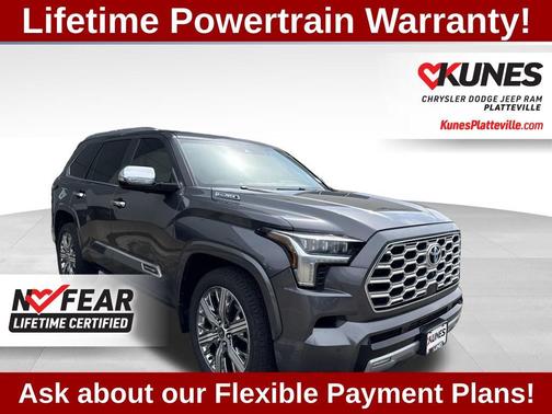 Magnetic Gray Metallic 2024 Toyota Sequoia Capstone