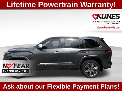 Magnetic Gray Metallic 2024 Toyota Sequoia Capstone