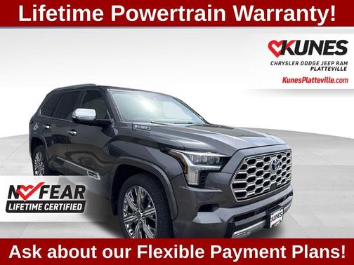 Magnetic Gray Metallic 2024 Toyota Sequoia Capstone