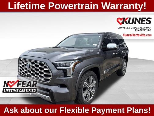 Magnetic Gray Metallic 2024 Toyota Sequoia Capstone