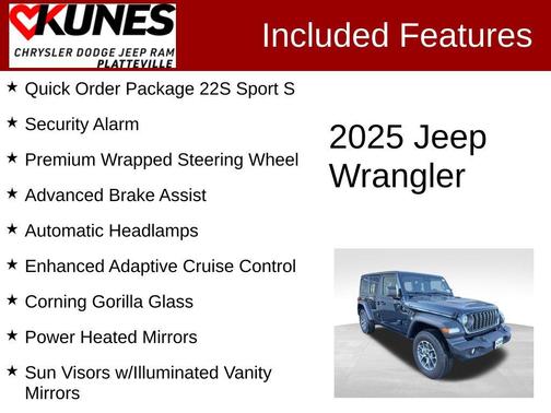 2025 Jeep Wrangler Sport S