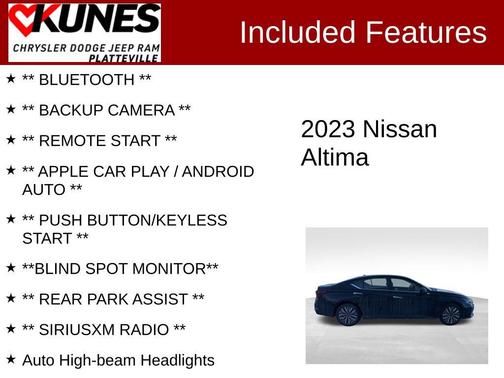 2023 Nissan Altima 2.5 SV