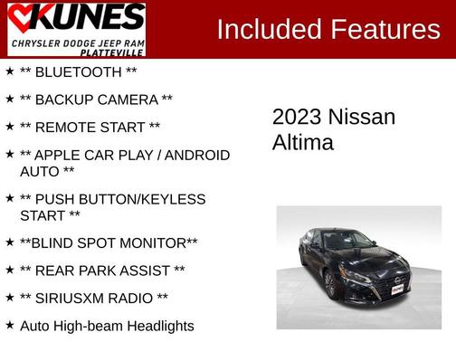 2023 Nissan Altima 2.5 SV