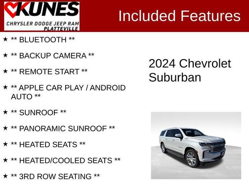 2024 Chevrolet Suburban High Country