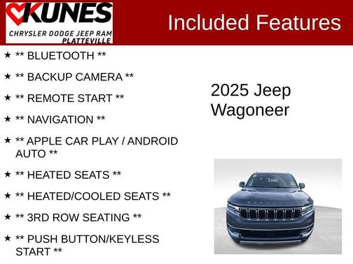 2025 Jeep Wagoneer Carbide 4x4