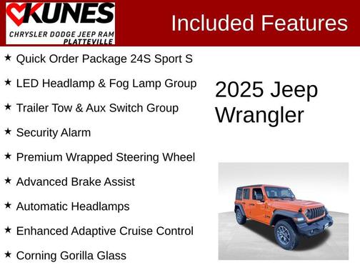 2025 Jeep Wrangler Sport S