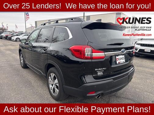 Crystal Black Silica 2022 Subaru Ascent Premium 7-Passenger