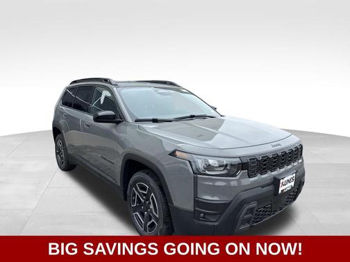 Sting-Gray Clear-Coat Exterior Paint 2026 Jeep Cherokee Laredo 4x4