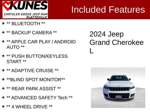 2024 Jeep Grand Cherokee L Laredo