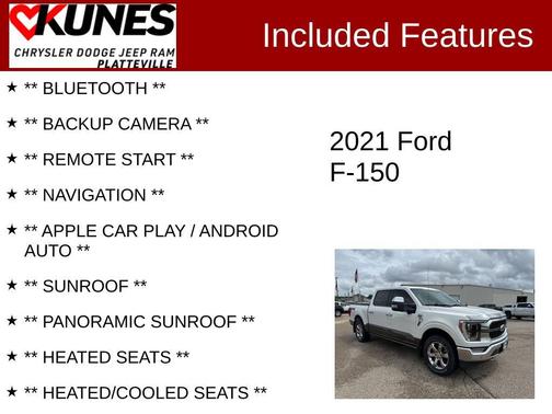 2021 Ford F-150 King Ranch