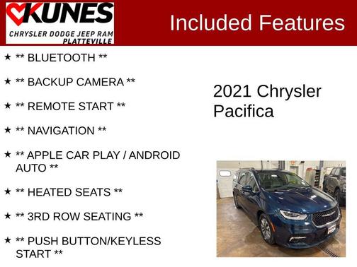 2021 Chrysler Pacifica Hybrid Touring L