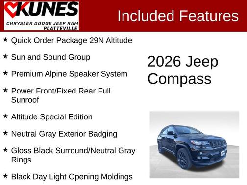 2026 Jeep Compass Latitude