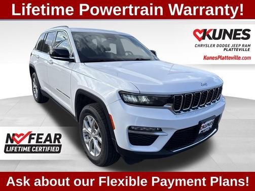 Bright White Clearcoat 2023 Jeep Grand Cherokee Limited