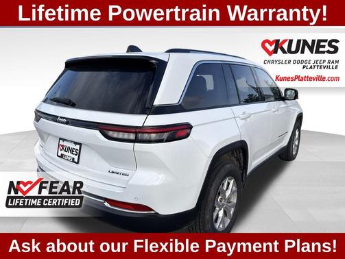 Bright White Clearcoat 2023 Jeep Grand Cherokee Limited