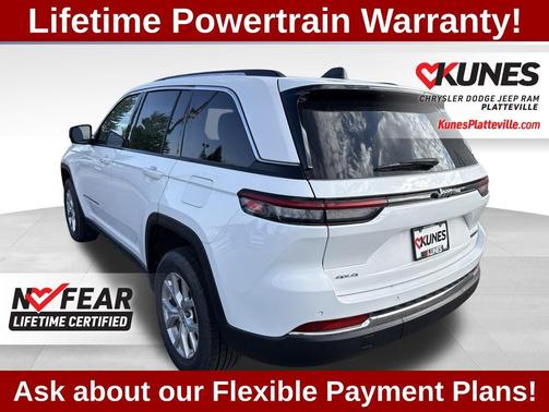 Bright White Clearcoat 2023 Jeep Grand Cherokee Limited