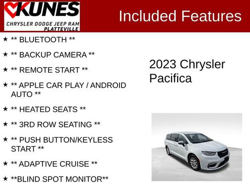2023 Chrysler Pacifica Touring L