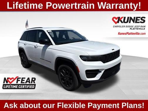 Bright White Clearcoat 2024 Jeep Grand Cherokee Altitude
