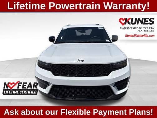 Bright White Clearcoat 2024 Jeep Grand Cherokee Altitude