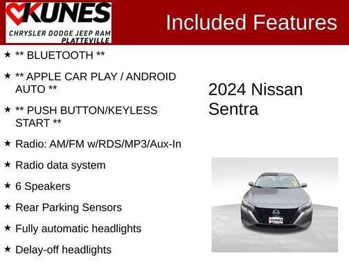 2024 Nissan Sentra SV