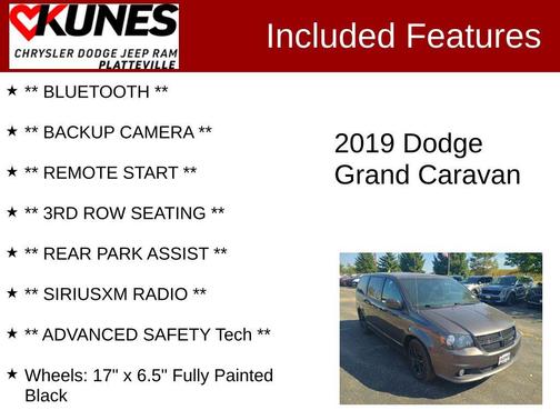 2019 Dodge Grand Caravan SE