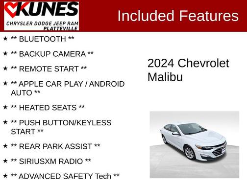 2024 Chevrolet Malibu FWD 1LT