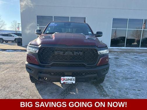 Delmonico Red Pearl-Coat Exterior Paint 2026 RAM 1500 Rebel