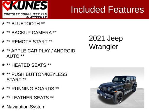 2021 Jeep Wrangler Unlimited 4xe Sahara