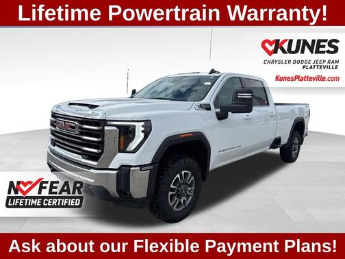 Summit White 2024 GMC Sierra 3500 SLE