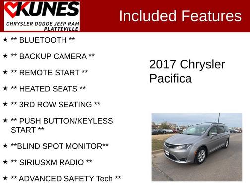 2017 Chrysler Pacifica Touring-L