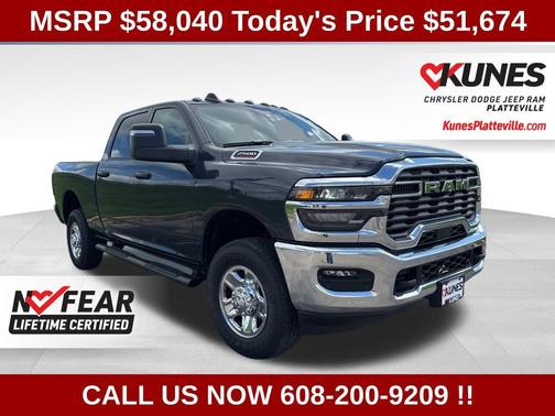 2025 RAM 2500 Tradesman Crew Cab 4x4 6'4' Box