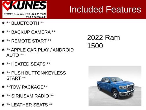 2022 RAM 1500 Laramie