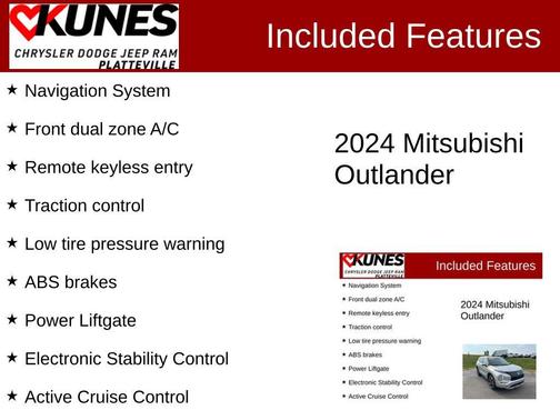 2024 Mitsubishi Outlander SE 2.5 S-AWC