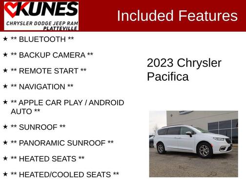 2023 Chrysler Pacifica Limited