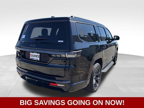 High Gloss Black Exterior Paint 2026 Jeep Grand Wagoneer Limited Altitude 4x4