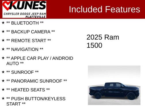 2025 RAM 1500 Big Horn/Lone Star