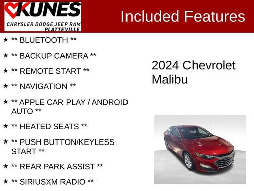 2024 Chevrolet Malibu FWD 1LT