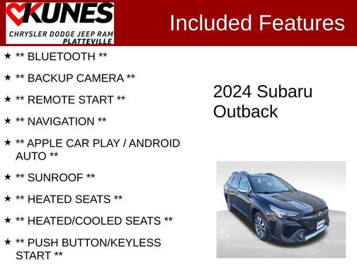 2024 Subaru Outback Touring XT