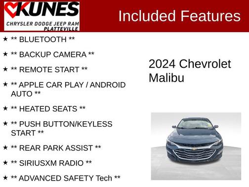 2024 Chevrolet Malibu FWD 1LT