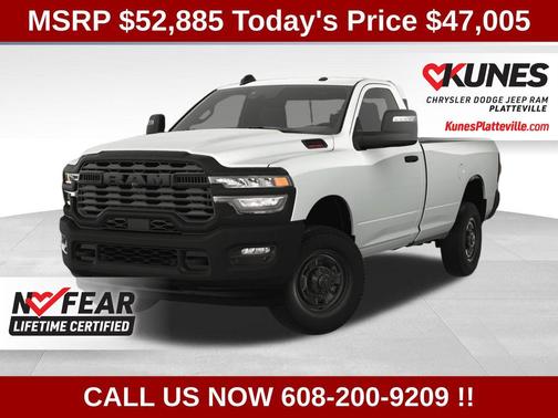 2025 RAM 2500 Tradesman Regular Cab 4x4 8' Box