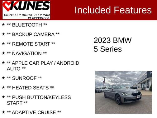 2023 BMW 530e Base