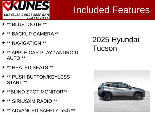2025 Hyundai TUCSON SEL
