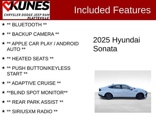 2025 Hyundai SONATA SEL