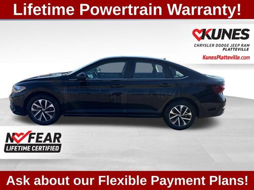 Deep Black Pearl 2024 Volkswagen Jetta 1.5T S