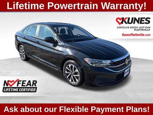 Deep Black Pearl 2024 Volkswagen Jetta 1.5T S
